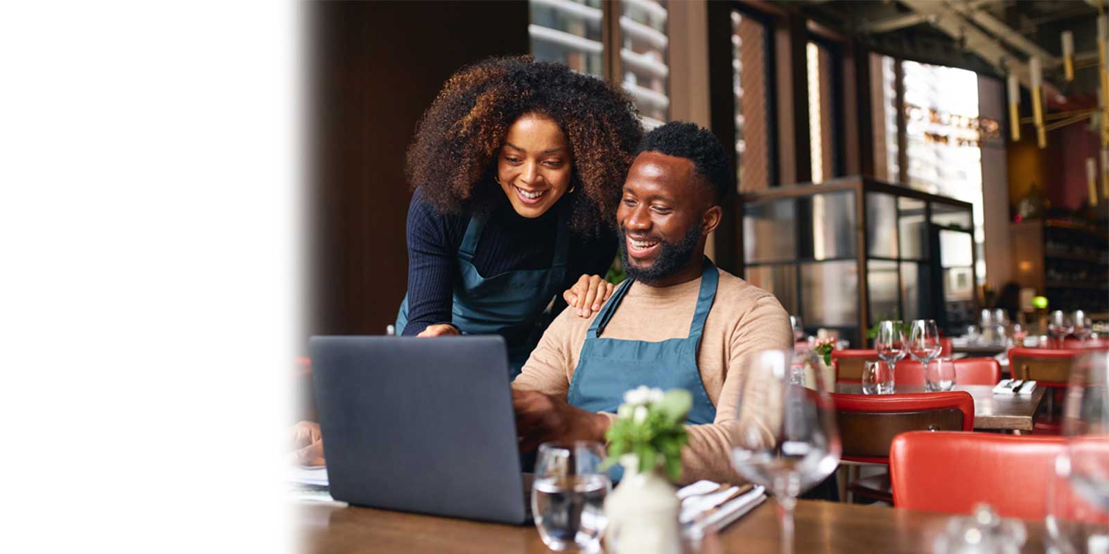 Couple at a Restaurant