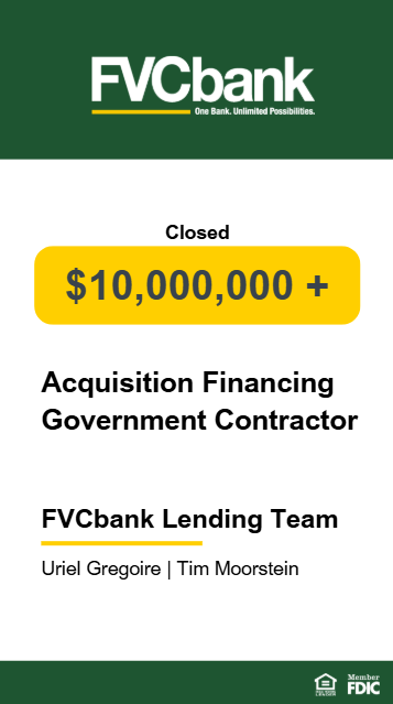 Merge Large Loan Deal FVCbank